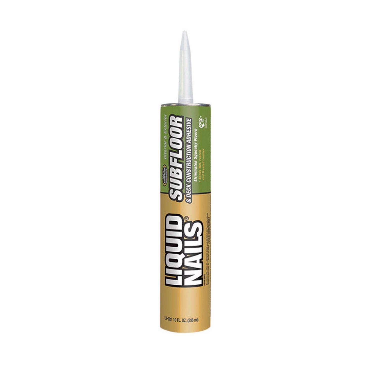 Liquid Nails Subfloor