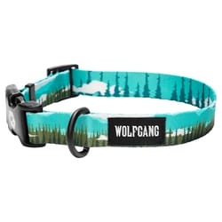 Wolfgang Green GreatEscape Polyester Dog Adjustable Collar Medium