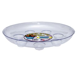 Curtis Wagner Plastics Carpet Saver 10 in. D Plastic Plant Saucer Clear