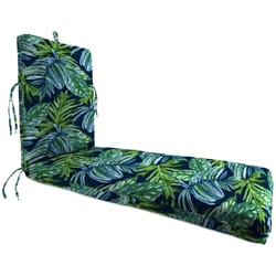 Jordan Manufacturing Multicolored Mystic Leaf Polyester Chair Cushion