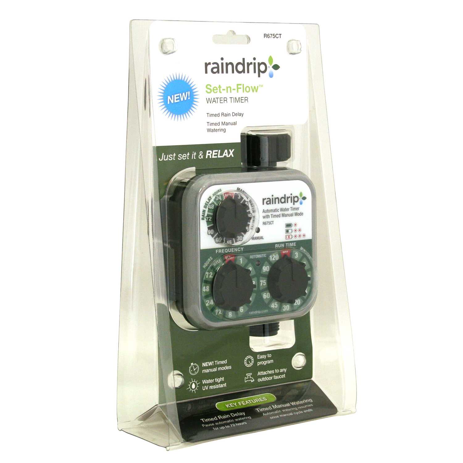 Raindrip Programmable 1 zone Water Timer Ace Hardware