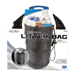 Custom Accessories Black Collapsible Trash-It Bag For Universally fits all vehicles 1 pk