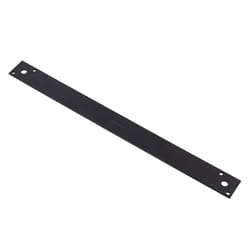 Hampton 17 in. H X 1.5 in. W X 1/8 in. D Black Steel Strap Brace