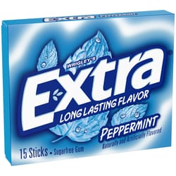 Wrigley's Extra Sugar Free Peppermint Chewing Gum 15 pc 0.11 oz