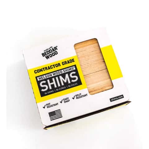 Nelson Wood Shims 1.5 in. W X 8 in. L Wood Shim 84 pk - Ace Hardware