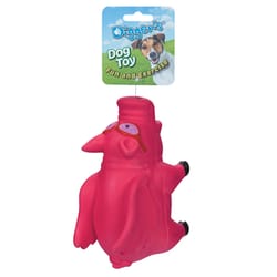 Boss Pet Digger's Pink Flying Grunting Pig Dog Toy 1 pk