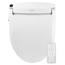 Brondell Swash Select White Elongated Bidet Toilet Seat