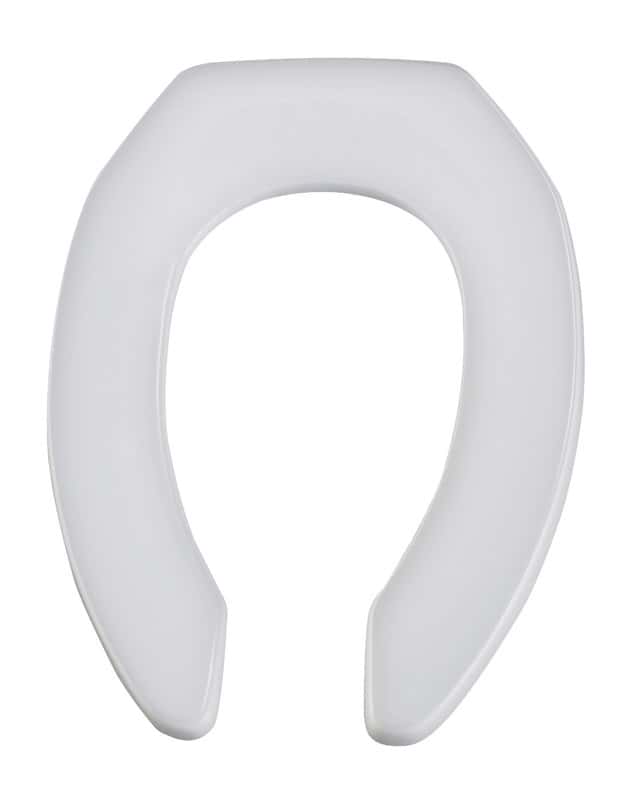 Bemis Elongated White Plastic Toilet Seat Ace Hardware