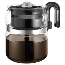 Black+Decker 8 cups Black/Silver Percolator - Ace Hardware