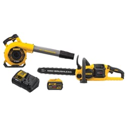 DeWalt 60V MAX DCKO667X1 16 in. Battery Chainsaw/Leaf Blower Combo Kit (Battery & Charger)