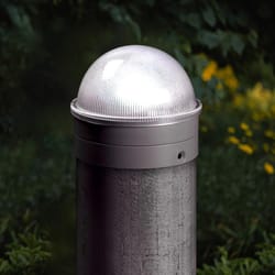 Classy Caps Solar Powered 0.2 W LED Post Cap Light 1 pk