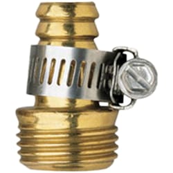 Orbit 5/8 in. Brass/Stainless Steel Threaded Double Male Hose Mender