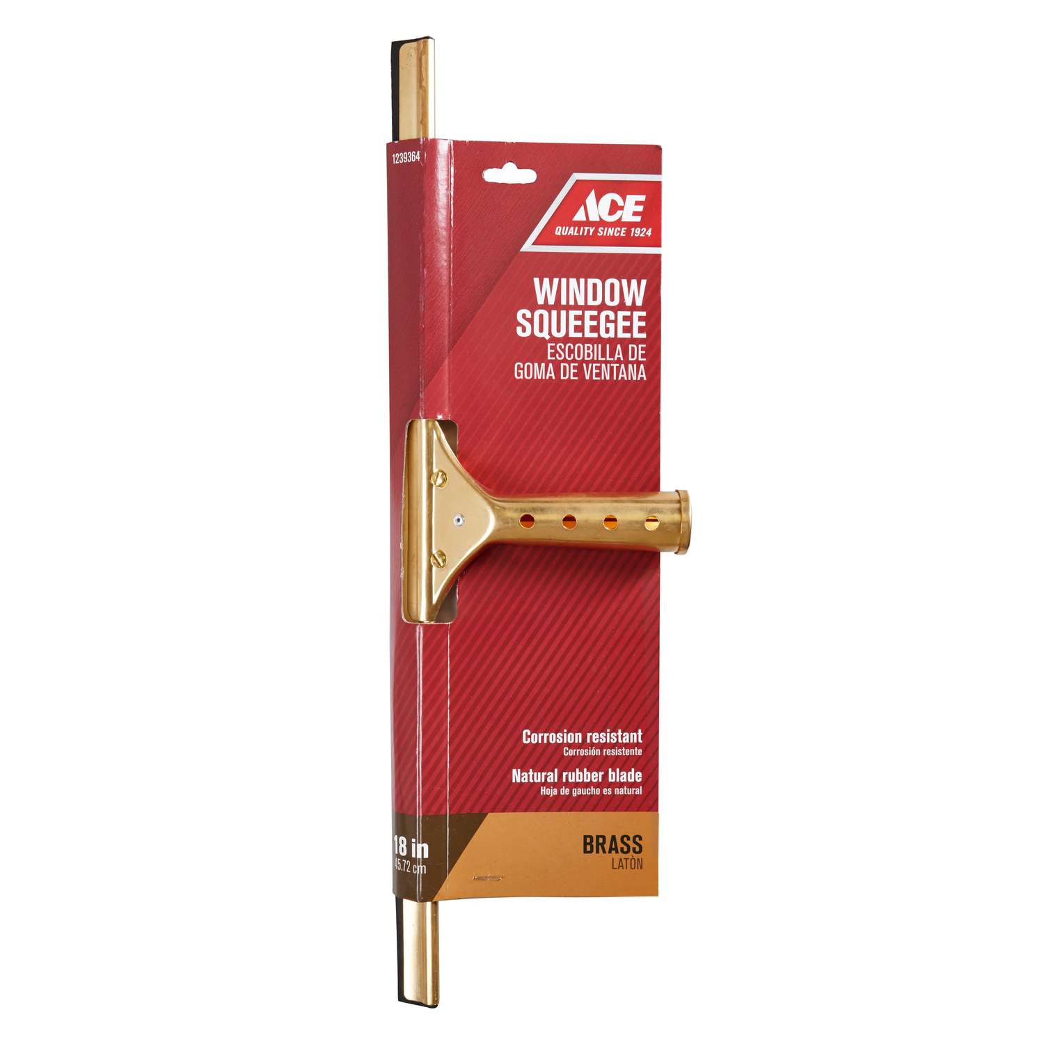 Ace 18 in. Brass Window Squeegee Ace Hardware