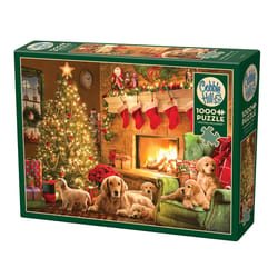 Cobble Hill Cozy Fireplace Jigsaw Puzzle 1000 pc