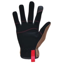 Ace Gloves Black/Brown L 1 pk