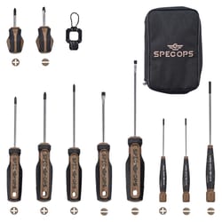 Spec Ops Phillips/Slotted Screwdriver Set 10 pc