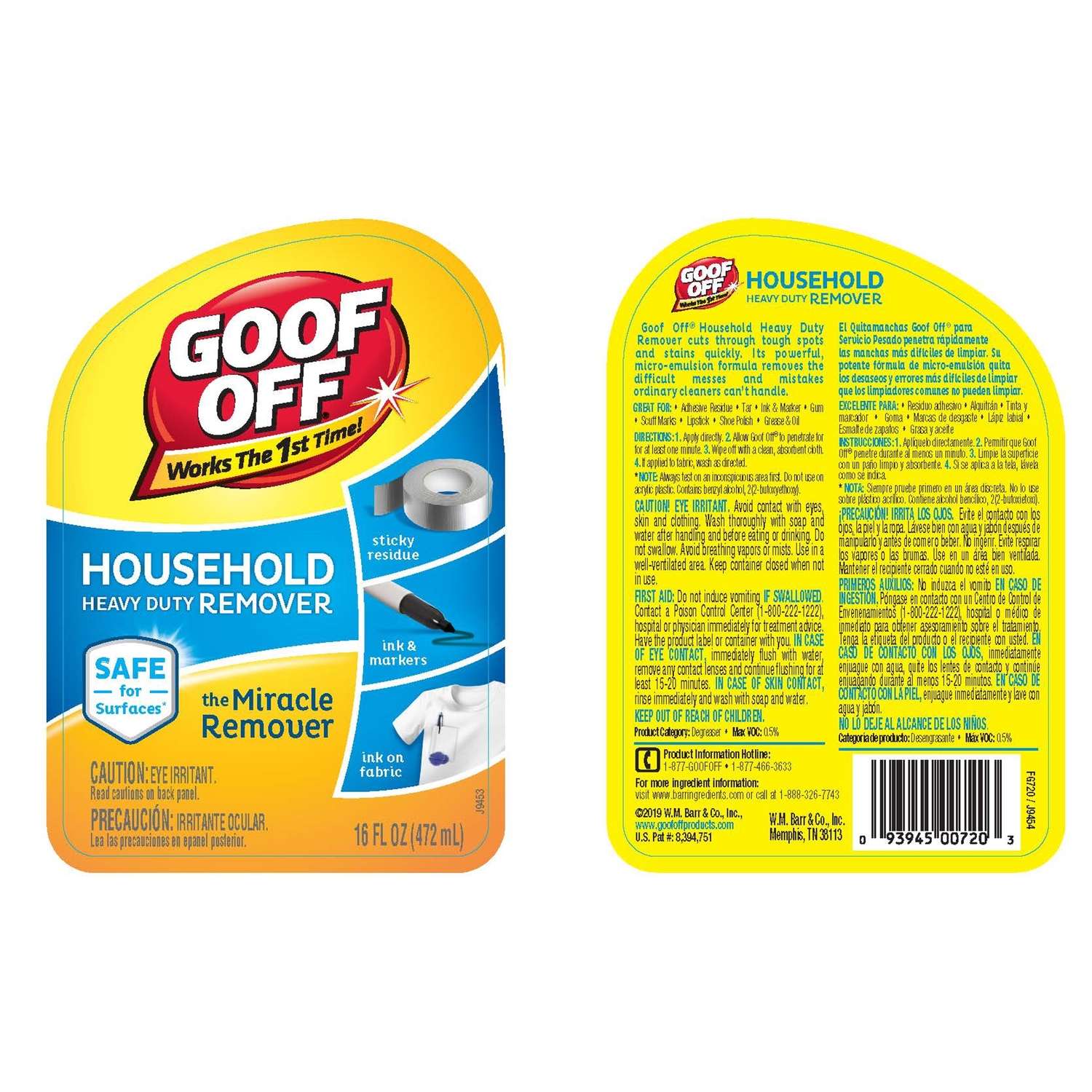 Goof Off Heavy Duty Remover