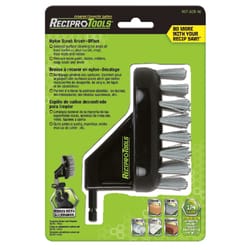 ReciproTools 4 in. Nylon Offset Brush 1 pk