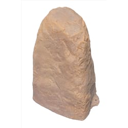 DekoRRa Products Rust Polyethylene 23 in. H X 15 in. L X 14 in. W Artificial Landscape Enclosure Out