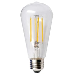 MaxLite ST19 E26 (Medium) Filament LED Bulb Soft White 60 Watt Equivalence 1 pk