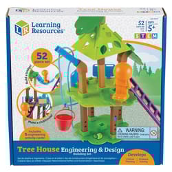 Learning Resources Tree House Engineering & Design Building Set Multicolored 52 pc
