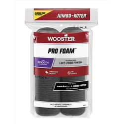 Wooster Jumbo Koter Pro Foam Foam 4.5 in. W Mini Paint Roller Cover 2 pk