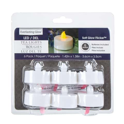 Matchless Darice White Unscented Scent Tealight Flameless Flickering Candle  - Ace Hardware