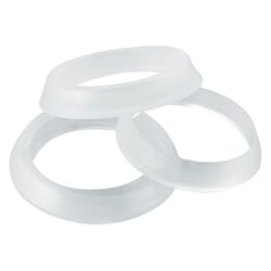 PlumbCraft 1-1/4 in. D Plastic Slip Joint Washer 4 pk