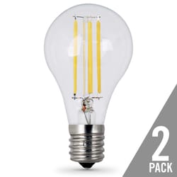 Feit Performance A15 E17 (Intermediate) LED Bulb Soft White 40 Watt Equivalence 2 pk