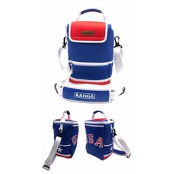 Kanga Blue/Red 12 can Soft Sided Cooler