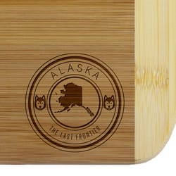 Totally Bamboo 11 in. L X 8.75 in. W X 0.6 in. Bamboo Cutting Board