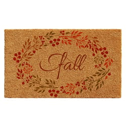 Calloway Mills Fall Wreath 1.5 W X 2.5 L Multi-Color Rectangle Coir Door Mat