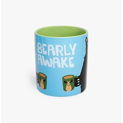 Little Blue House Blue Ceramic Bearly Awake Coffee Mug 1 pk