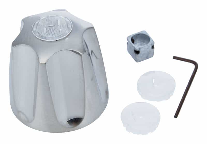 Ace Canopy Brushed Nickel Nickel Diverter Universal Faucet Handle For