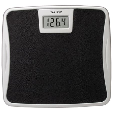 Taylor 350 lb Digital Bathroom Scale White/Gray - Ace Hardware