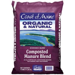 Coast of Maine Schoodic Blend Organic Cow Manure 1 cu ft 2 ft³