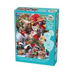 Cobble Hill Festive Friends Jigsaw Puzzle Multicolored 350 pc