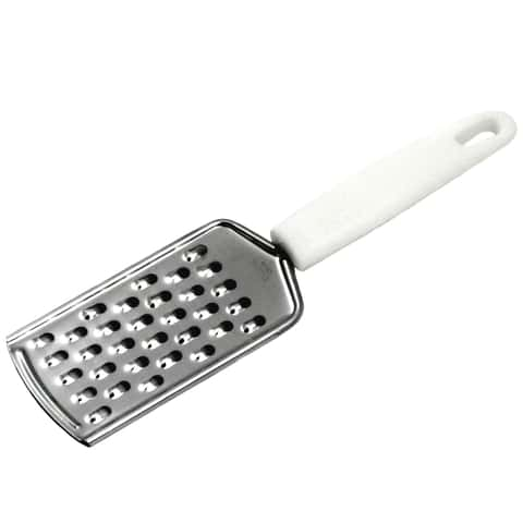 Stainless Steel Large Hole Type Grater With Pipe Handle