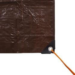 Stansport 12 ft. W X 10 ft. L Light Duty Polyethylene Tarp Brown