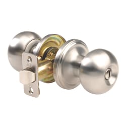 Ace Colonial Satin Privacy Lockset 1-3/4 in.