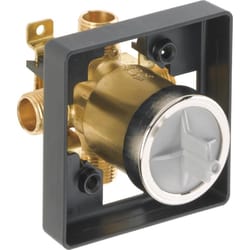 Delta MultiChoice 1/2 in. Crimp PEX in. X 1/2 in. Copper Sweat Brass Tub/Shower Rough-In Valve