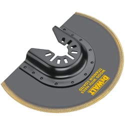 DeWalt Universal Fitment Titanium Flush Cut Round Oscillating Blade 1 pc