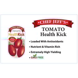 Chef Jeff Red Special Health Kick Tomato Vegetable Plant