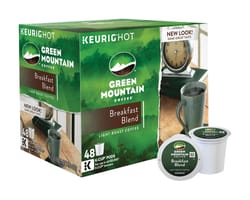 Keurig Green Mountain Coffee Breakfast Blend Coffee K-Cups 48 pk