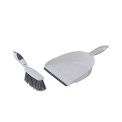 Superio Brand Plastic Handheld Dustpan and Brush Set