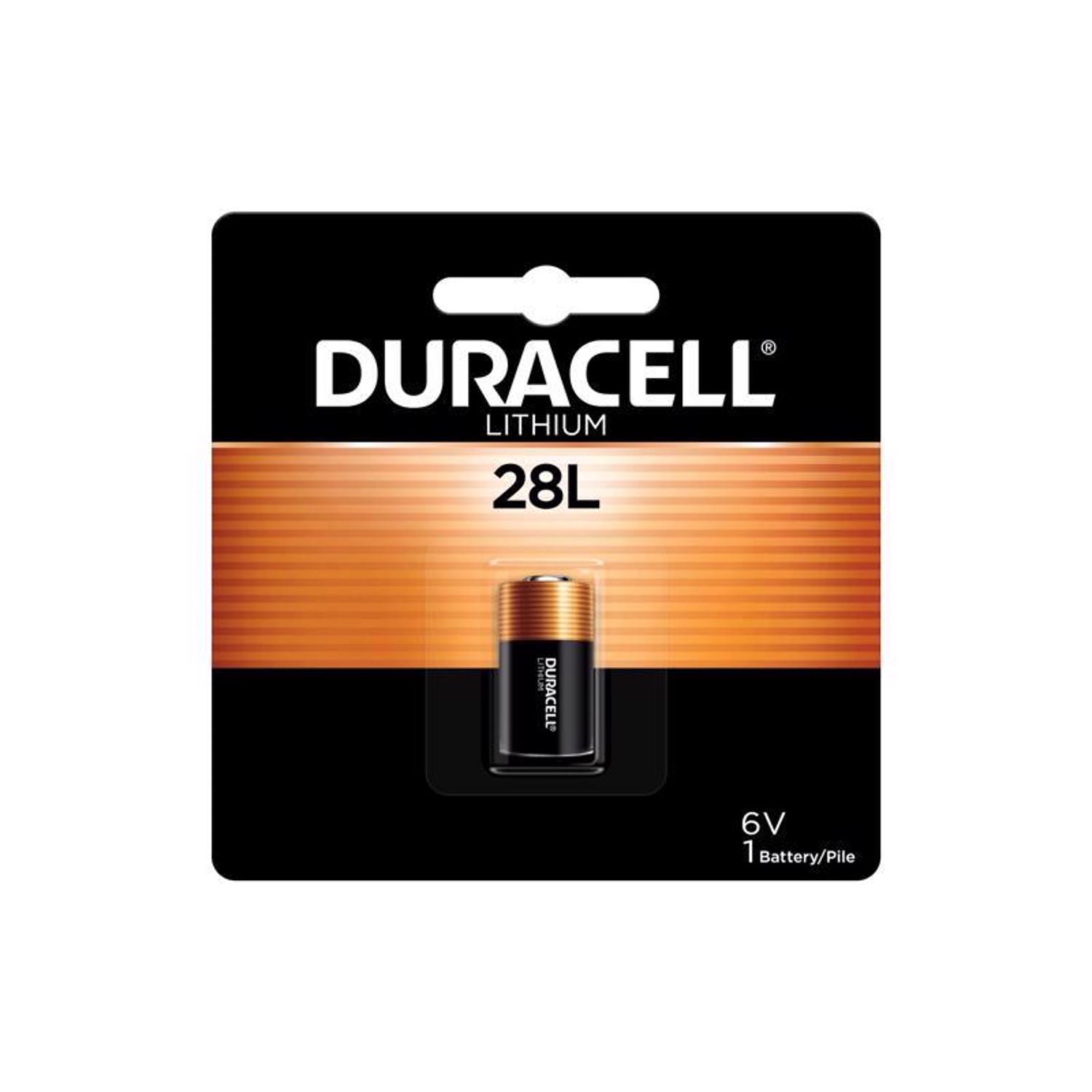 Photos - Circuit Breaker Duracell Alkaline 28L 6 V 160 mAh Camera Battery 1 pk PX28LBPK 