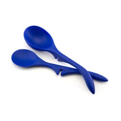 Rachael Ray Blue Silicone Ladle and Spoon Set