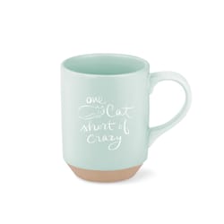 Pet Shop by Fringe Studio 12 fl. oz. Mint BPA Free One Cat Short Mug