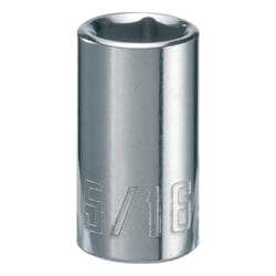 Craftsman 5/16 in. X 1/4 in. drive SAE 6 Point Standard Shallow Socket 1 pc