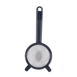 Good Cook Black/White Stainless Steel Strainer